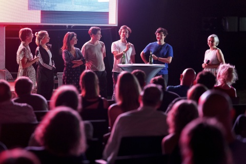 Das Team von LETZTER ABEND im Gespräch nach dem Film