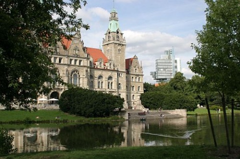 das Neue Rathaus in Hannover