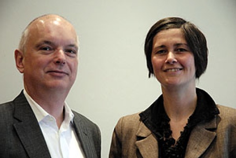 Thomas Schäffer und Tania Breyer