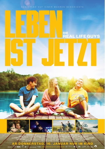 Ab 16.01.2025 im Kino: "Leben ist jetzt - Die Real Life Guys"